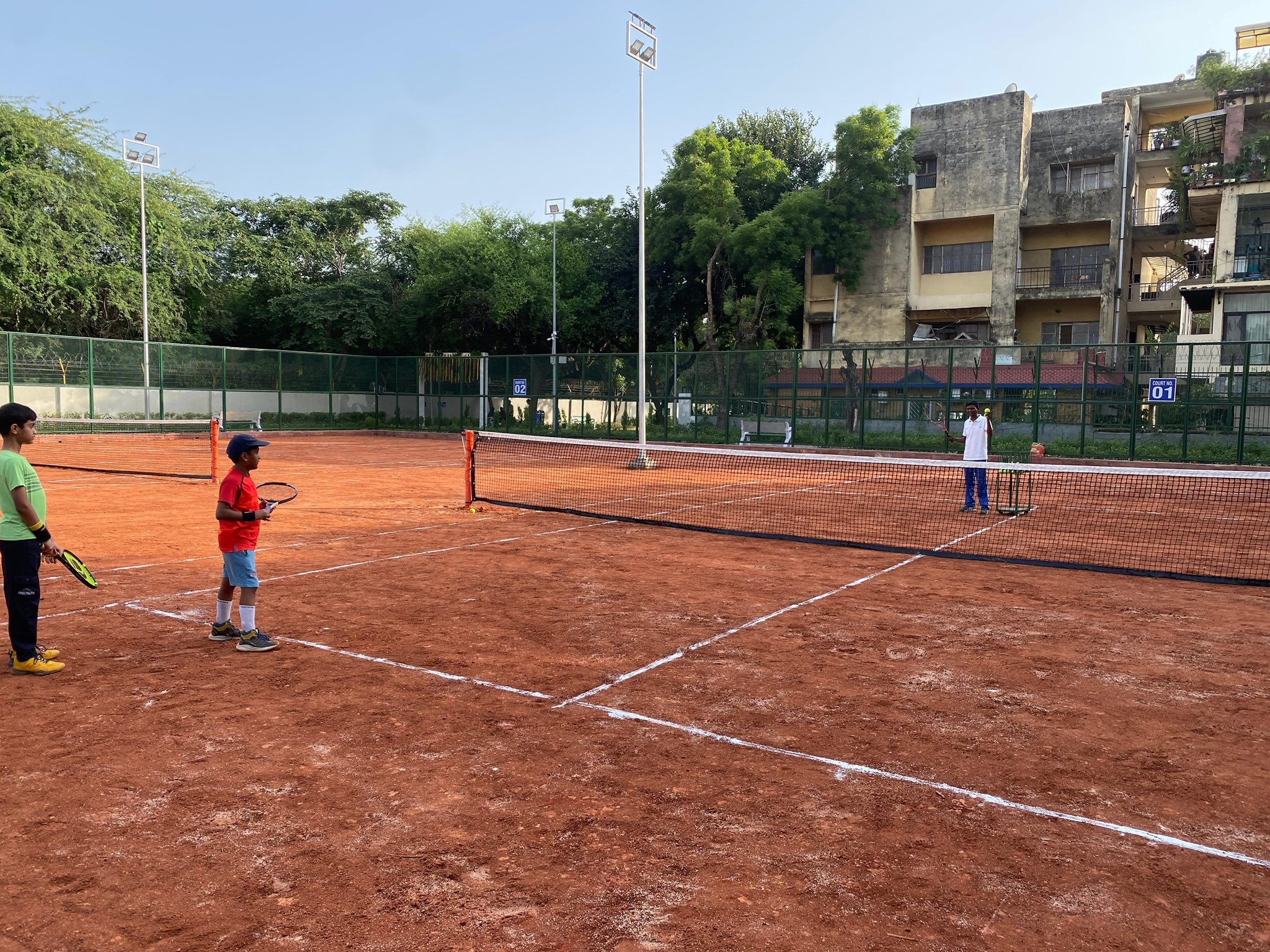Lawn Tennis Red Soil Court, Sukhdev Vihar